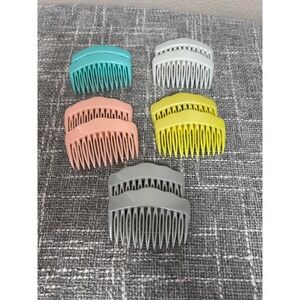 Fashion Combs Hair Accessories Vintage Style Colorful‎ Hair Styling 10 Pcs